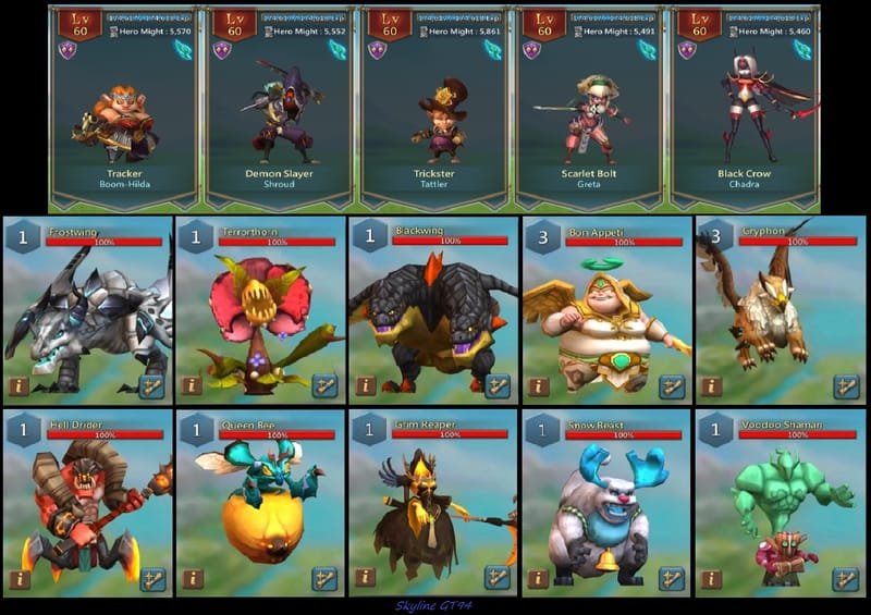 breeding thorder monster legends with galante