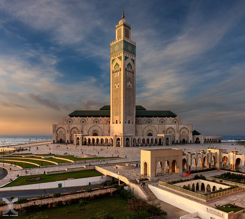 Casablanca Grand Mosque - SunRise D. B & T