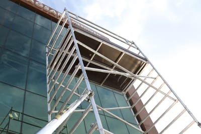 Mobile scaffolding work instructions